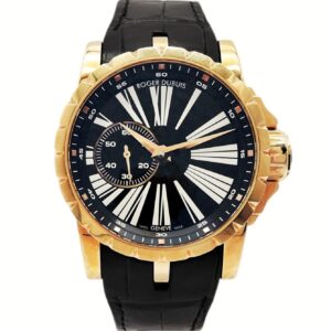 ロジェ・デュブイ エクスカリバー 42 RDDBEX0279 黒 ブラック 保証書 ROGER DUBUIS Excalibur 42 Black C008657
