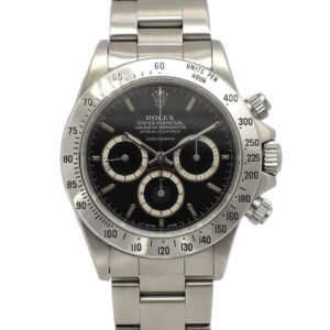 ロレックス デイトナ 16520 黒 L番 225タキ/逆6/段落ち 19.5cm AT ROLEX Daytona Black Floating Cosmograph C008690