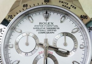 新品 ROLEX デイトナ 116520 白 ランダム品番 SS 保護シール付