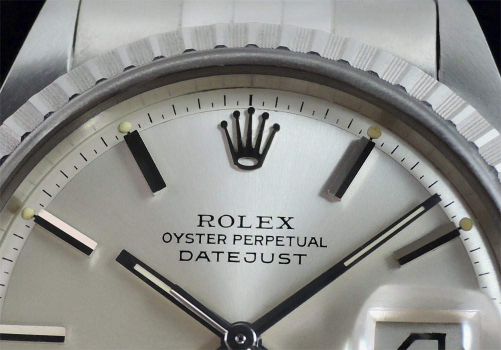 ROLEX デイトジャスト 1603 3番台 シルバーダイヤル メンズ腕時計 自動 ...