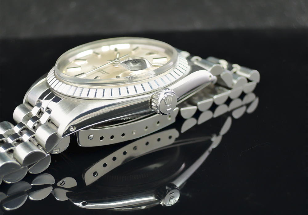 ROLEX デイトジャスト 1603 3番台 シルバーダイヤル メンズ腕時計 自動巻
