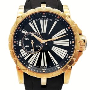 ロジェ・デュブイ エクスカリバー 42 RDDBEX0279 黒 ブラック 保証書 ROGER DUBUIS Excalibur 42 Black C008657