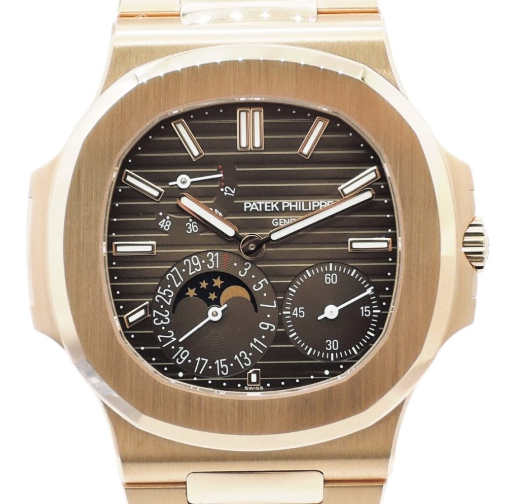 パテックフィリップ ノーチラス プチコンプリケーション 5712/1R-001 ブラウン 16.5cm PATEK PHILIPPE Nautilus Brown C007077