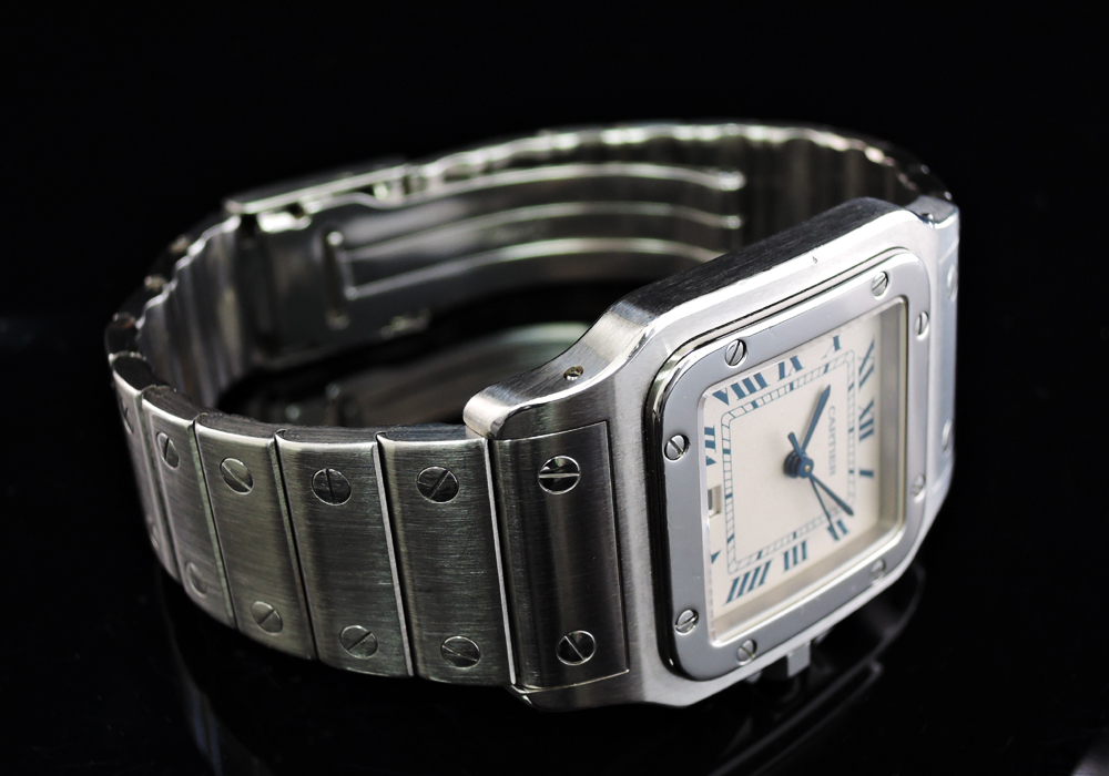 Cartier サントスガルベMM クオーツデイト 【委託時計】 | クレアフェルヴェール（CREA FERVEUR）ブランド時計委託販売