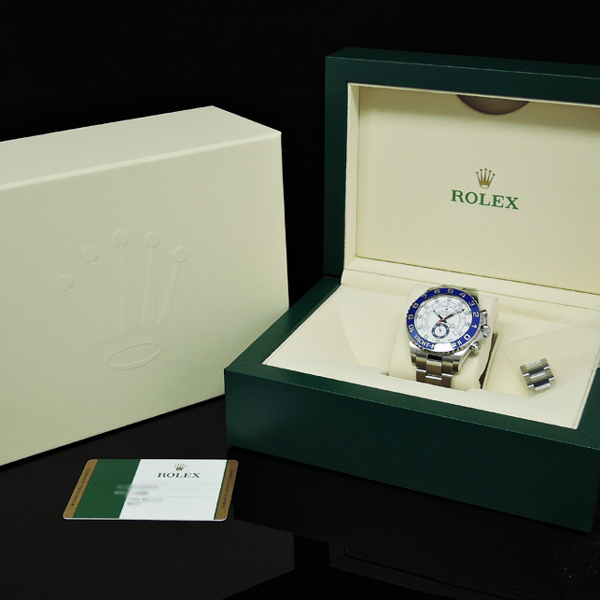 ROLEX ヨットマスターⅡ116680 保証書有 美品 中古時計