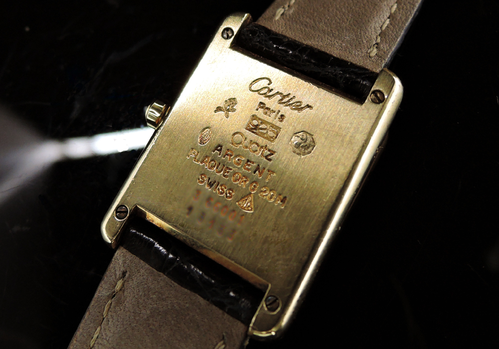 Cartier マストタンク レディース クオーツ アフターダイヤ 【中古時計】 【委託時計】 | クレアフェルヴェール（CREA