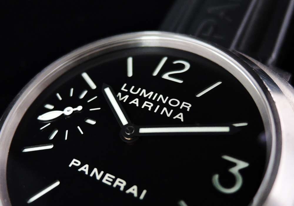 PANERAI ルミノールマリーナ PAM00177 チタンｘラバー 手巻き 生産終了モデル