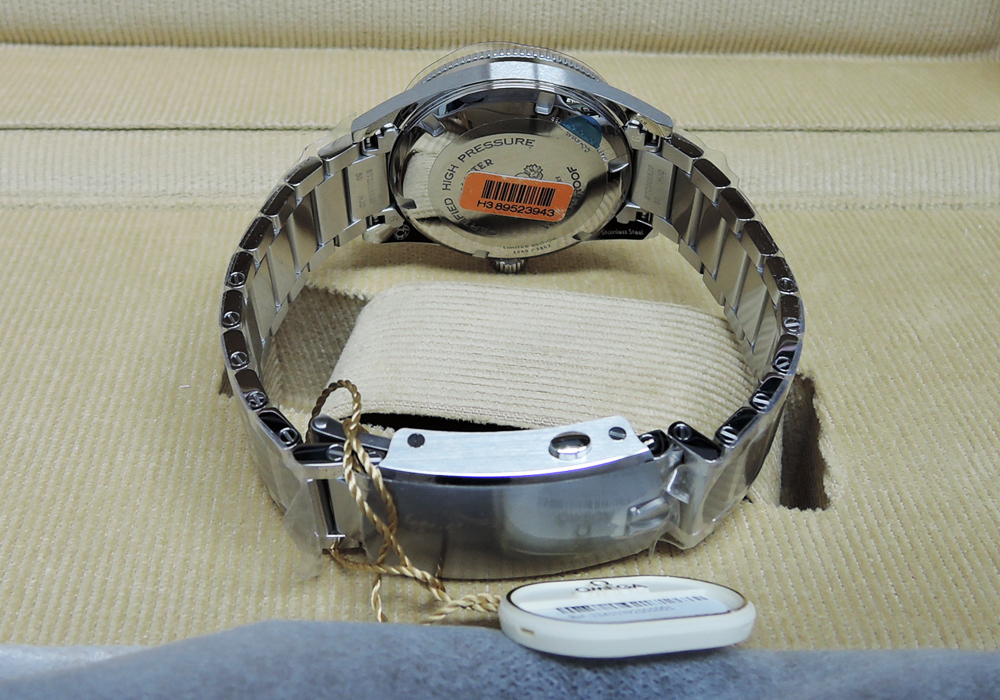 新品 OMEGA シーマスター３００コーアクシャル マスタークロノメーター1957トリロジー 60周年記念 世界限定3557本 メンズ腕時計 SS 箱 保証書 説明書 【委託時計】