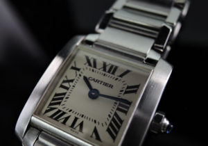Cartier タンクフランセーズSM クオーツ 【委託時計】