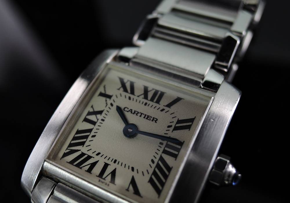Cartier タンクフランセーズSM クオーツ 【委託時計】