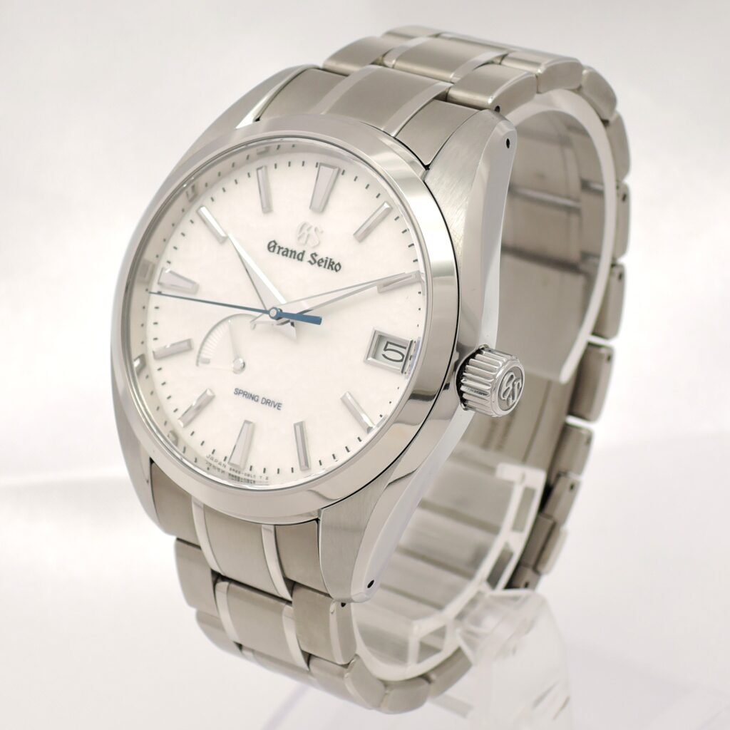 グランドセイコー ヘリテージコレクション スプリングドライブ スノーフレーク 白 ホワイト Grand Seiko Heritage Collection Spring Drive Snowflake SBGA211 C008679