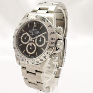 ロレックス デイトナ 16520 黒 L番 225タキ/逆6/段落ち 19.5cm AT ROLEX Daytona Black Floating Cosmograph C008690