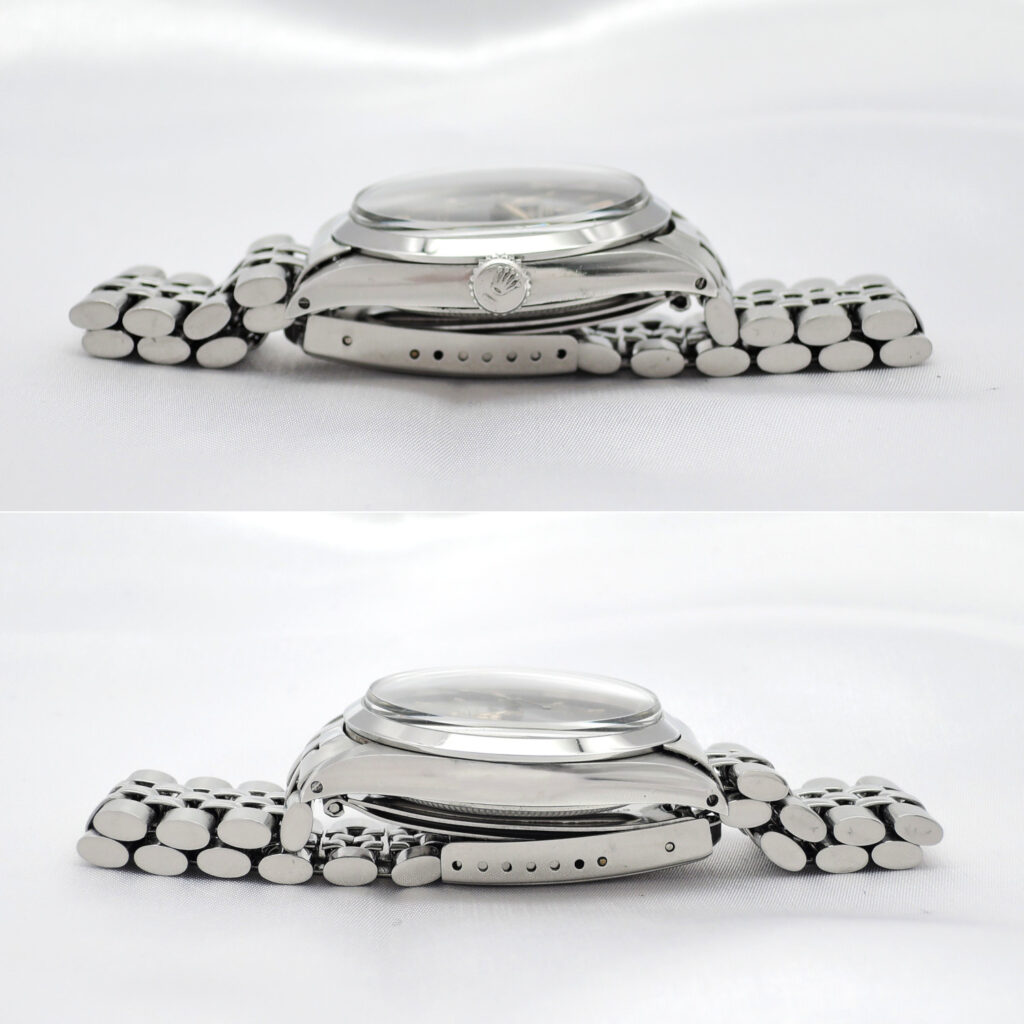 ロレックス エクスプローラーⅠ1016  ギルトダイヤル 5番台 トロピカル  USAブレス 黒 ブラック 18cm Rolex ExplorerⅠ GiltDial Tropical C008785