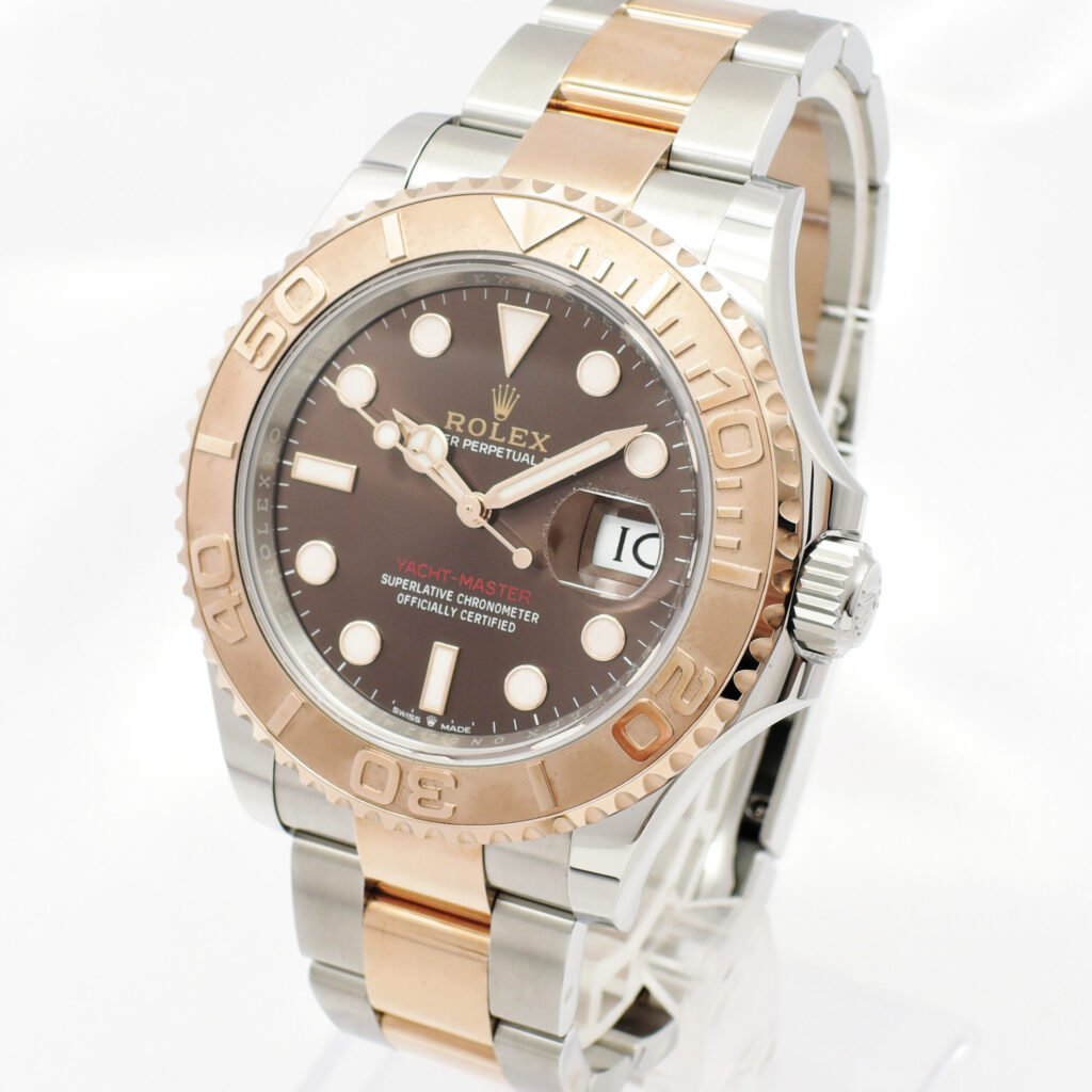 ロレックス ヨットマスター 40 126621 2025年保証書 完品 チョコレートブラウン 18cm AT ROLEX Yacht-Master Chocolate Brown C009310