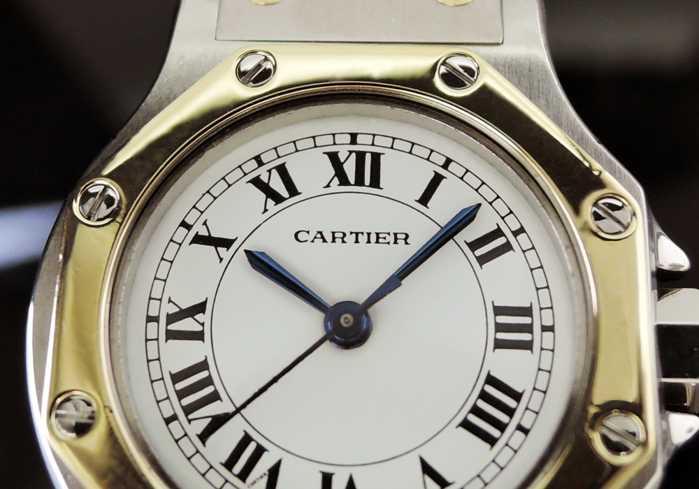 カルティエ Cartier サントスオクタゴンSM 自動巻 レディース 時計 