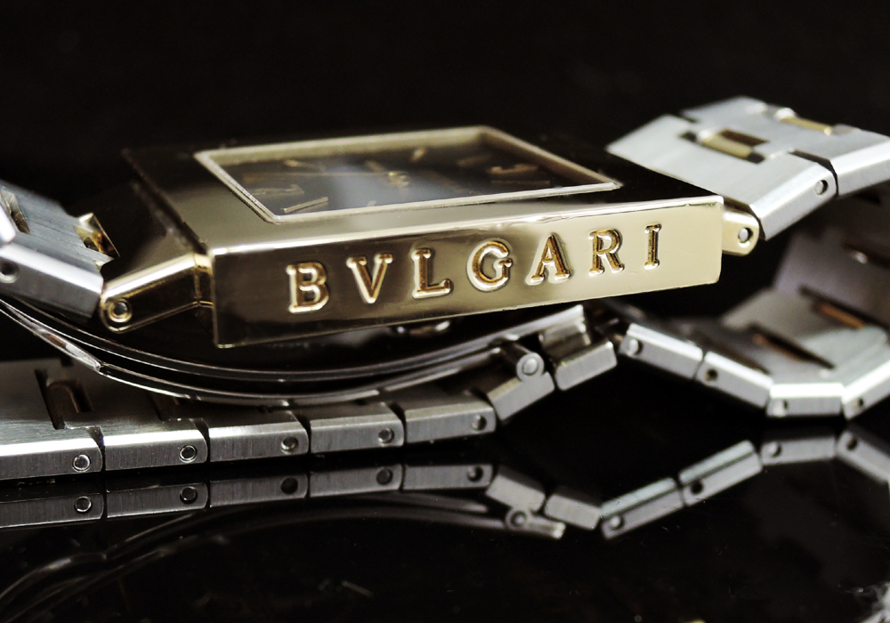 BVLGARI クアドラード SQ29G クオーツ 時計 YGxSS 美品 IT3704 【委託