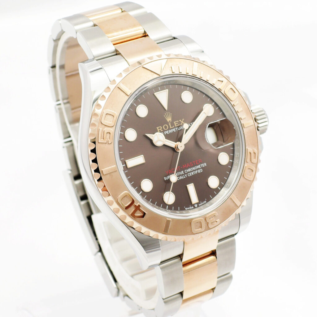 ロレックス ヨットマスター 40 126621 2025年保証書 完品 チョコレートブラウン 18cm AT ROLEX Yacht-Master Chocolate Brown C009310