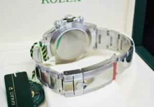 新品 ROLEX デイトナ 116520 白 ランダム品番 SS 保護シール付