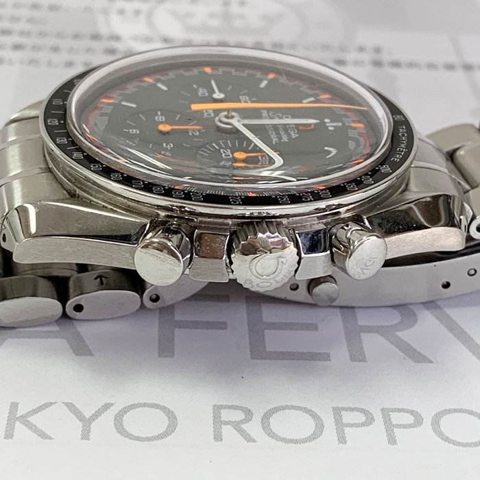 オメガOMEGA スピードマスター 3570.40 プロフェッショナル ムーンウォッチ ジャパンレーシング 42.0mm クロノグラフ 手巻 黒文字盤 J4682