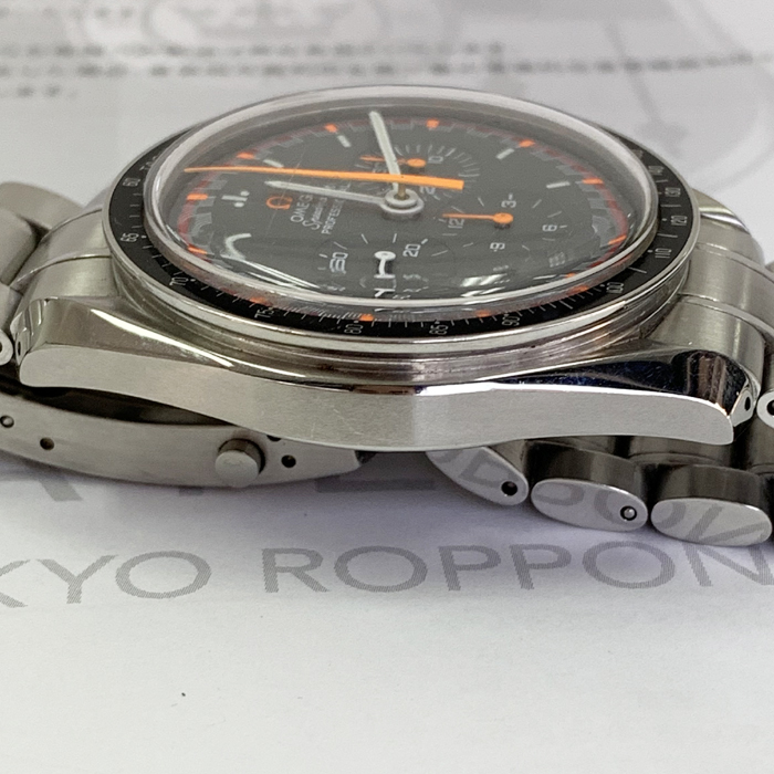 オメガOMEGA スピードマスター 3570.40 プロフェッショナル ムーンウォッチ ジャパンレーシング 42.0mm クロノグラフ 手巻 黒文字盤 J4682