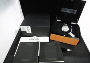 PANERAI ルミノール1950 GMT PAM00329 44mm 自動巻 バックスケルトン 保証書有 【委託時計】