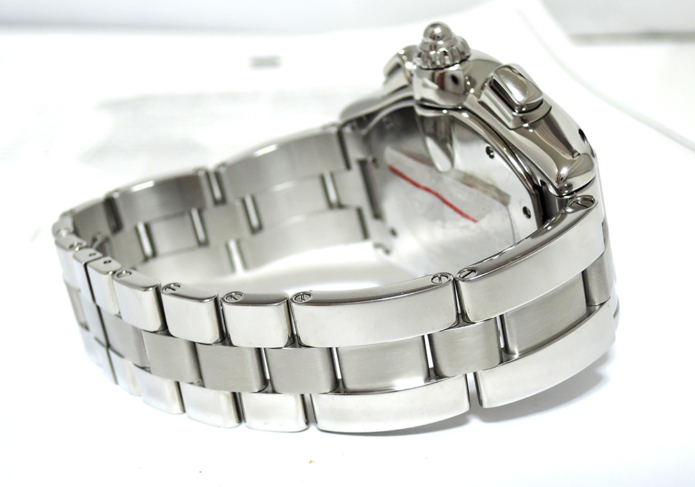 Cartier ロードスター W62019X6 自動巻 クロノグラフ メンズ腕時計 【委託時計】