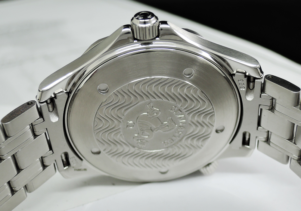 OMEGA シーマスター プロフェッショナル300m 2541.80 メンズ腕時計 青文字盤 クォーツ 保証書 【委託時計】