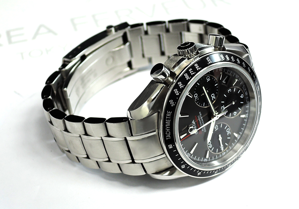 OMEGA スピードマスター デイト 323.30.40.40.06.001 メンズ 腕時計 自動巻き 40mm クロノグラフ ステンレススチール  【委託時計】 | クレアフェルヴェール（CREA FERVEUR）ブランド時計委託販売 手数料2.5%～
