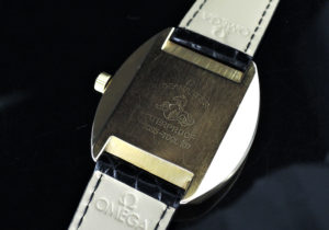 OMEGA シーマスター コスミック 166035 K18 メンズ時計 デイト 自動巻き シルバー文字盤 新品純正ベルト 箱 【委託時計】
