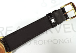 OMEGA シーマスター K14 メンズ腕時計 自動巻き 黒文字盤 新品純正ベルト 【委託時計】