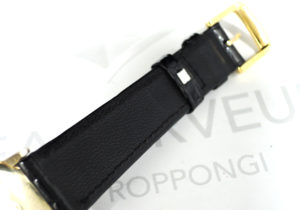 OMEGA アンティーク 14K ゴールド メンズ腕時計 手巻き シルバー文字盤 新品純正ベルト 【委託時計】
