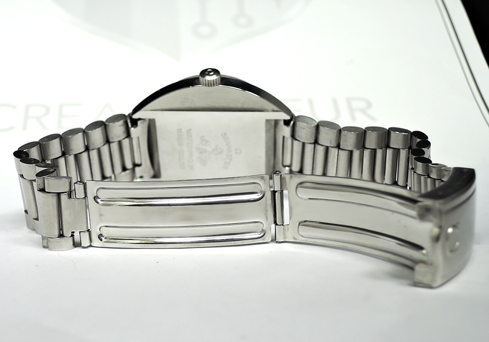 OMEGA シーマスター コスミック 166026 メンズ腕時計 デイト 自動巻 シルバー文字盤 【委託時計】