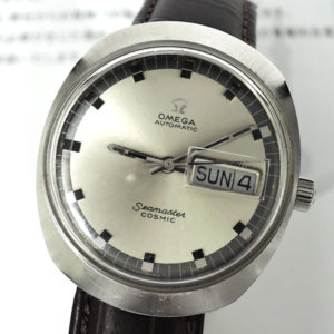 OMEGA シーマスター コスミック 166035 アンティークモデル メンズ腕時計 自動巻 シルバー文字盤 【委託時計】