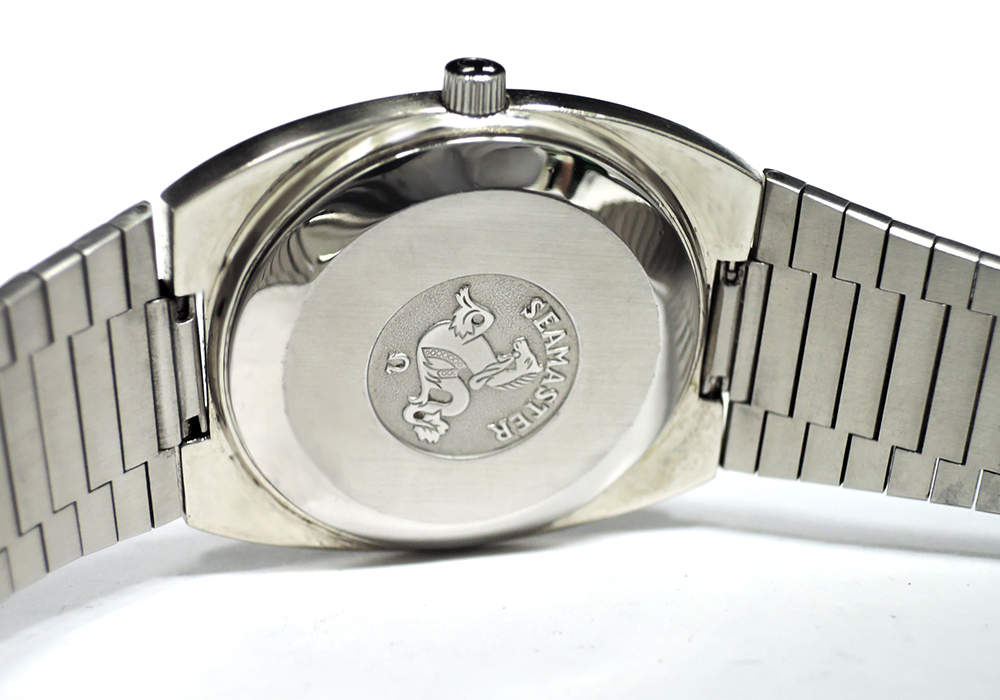 OMEGA シーマスター アンティークモデル メンズ腕時計 自動巻 青文字盤 【委託時計】