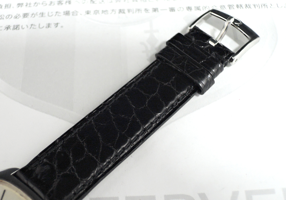 OMEGA デビル DE VILLE アンティーク メンズ腕時計 手巻き 黒文字盤