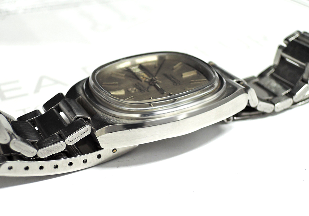 OMEGA シーマスター コスミック メンズ腕時計 デイデイト 自動巻 シルバー文字盤 【委託時計】