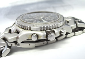 TAG HEUER リンク CT5111 メンズ腕時計 200m 自動巻 クロノグラフ ステンレス 黒文字盤 【委託時計】