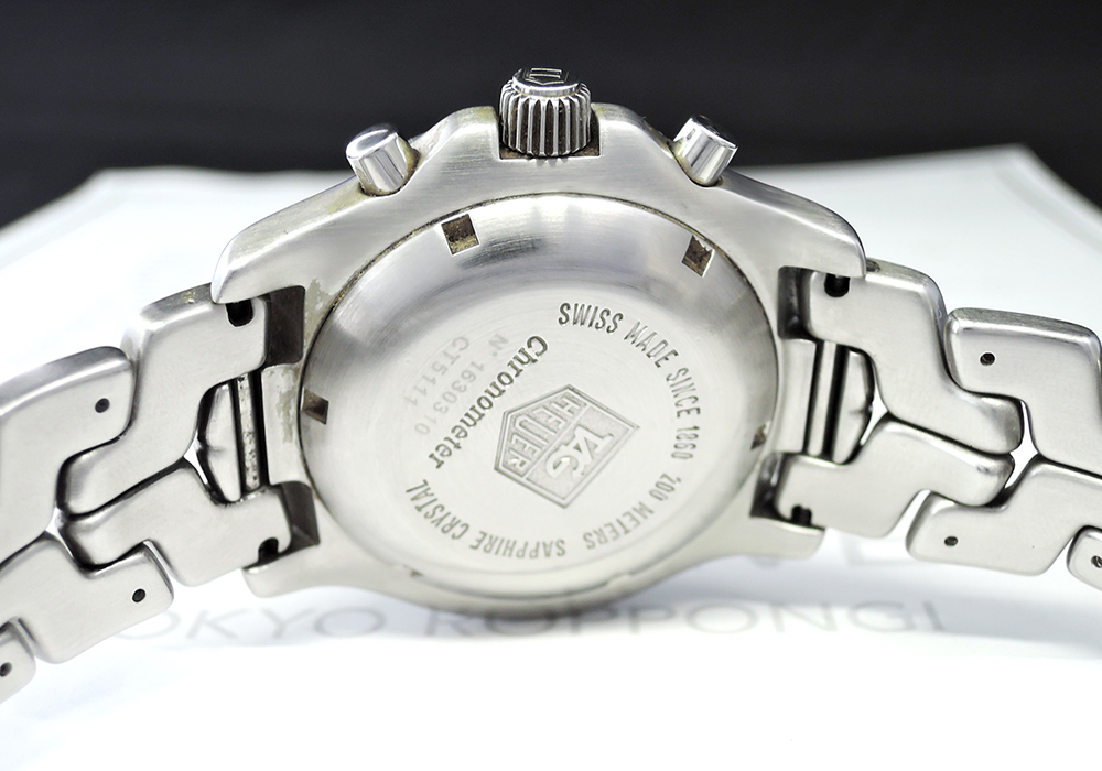 TAG HEUER リンク CT5111 メンズ腕時計 200m 自動巻 クロノグラフ 