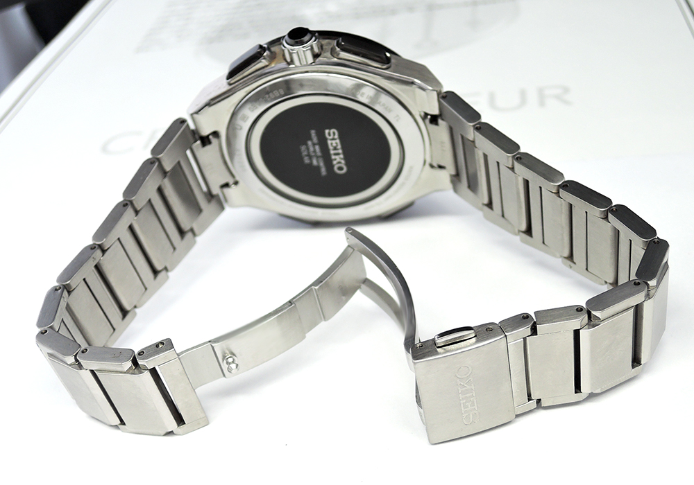 SEIKO ブライツ ラジオウェーブコントロール メンズ腕時計 デイト