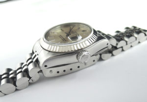 ROLEX デイトジャスト 69174 95~番 WGxSS レディース腕時計 自動巻 シルバー文字盤 【委託時計】