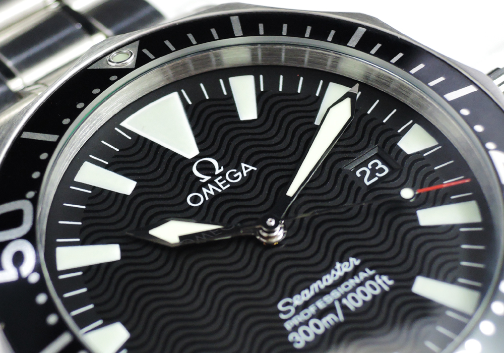 OMEGA シーマスター プロダイバーズ300m 2264.50 メンズ腕時計 クォーツ 黒文字盤 【委託時計】