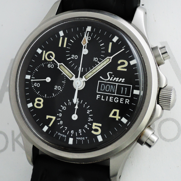 Sinn 356 フリーガー 手巻 黒文字盤 ステンレス メンズ腕時計 ...