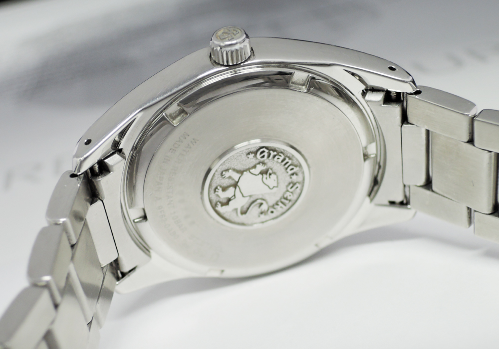SEIKO グランドセイコー 9F62-0AB0 メンズ 腕時計 クオーツ 黒文字盤 