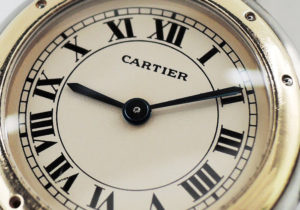 Cartier パンテール ラウンド 2ロウ SS YG クオーツ 腕時計 レディース 【委託時計】