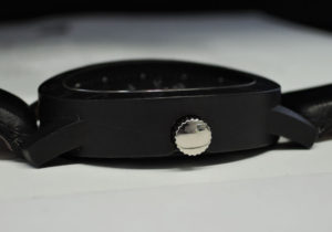 BVLGARI カーボンゴールド BB40CL 自動巻 メンズ 腕時計 ブラック文字 