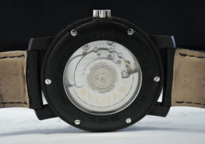 BVLGARI カーボンゴールド BB40CL 自動巻 メンズ 腕時計 ブラック文字盤 ホワイトゴールド 【委託時計】