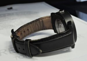 BVLGARI カーボンゴールド BB40CL 自動巻 メンズ 腕時計 ブラック文字盤 ホワイトゴールド 【委託時計】