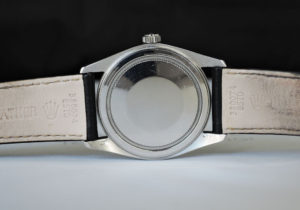 ROLEX オイスター プレシジョン 6424 ゴールドインデックス アンティーク 手巻き ステンレス メンズ 腕時計 純正ストラップ 【委託時計】
