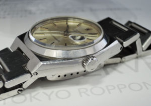 ロレックス ROLEX オイスタークォーツ デイトジャスト 17000 シルバー文字盤 メンズ 腕時計 不動 ジャンク IW7404
