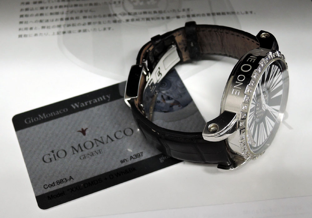 Gio Monaco ジオモナコ ONE O ONE ワンオーワン101 ダイヤベゼル 自動